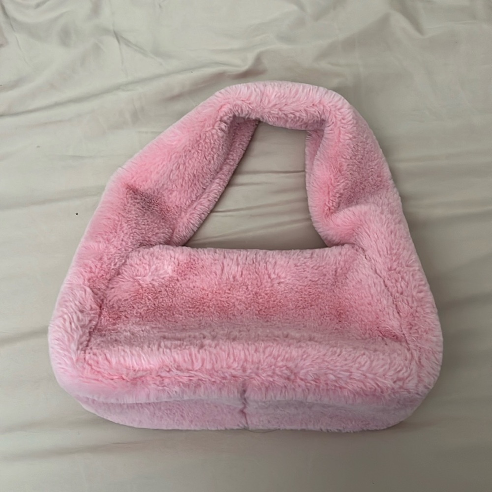 Pink Fuzzy Sam Ondoh Bag